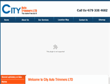 Tablet Screenshot of cityautotrimmers.com